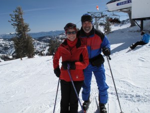 Skiing at Squaw Valley 003A