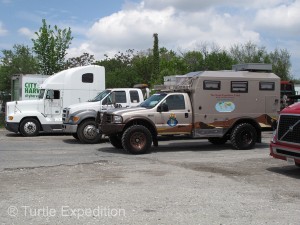 We were beginning to wonder if we were going to spend the night in the parking lot of A1 Escort Services.