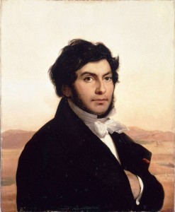 Portrait of Jean-François Champollion by Leon Cogniet (Wikipedia)