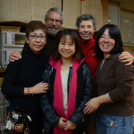 Our Geisha crew: make-up artist, interpreter and photographer..