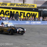 The sound of full-blown 750-HP Cobra 427's and other drifting competitors giving rides to spectators was exciting but deafening.