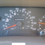We just had to take a photo when The Turtle V's odometer turned 200,000 miles.