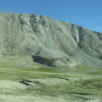 One section of the highway had been washed away by spring melt.