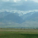 Always in the background were the glacier-clad mountains.