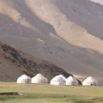 On our way out of Tash Rabat we stopped to see what this pretty yurt home-stay camp Sabyrbek was all about.