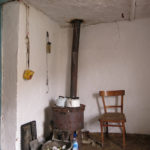 Her little home was simple but warm and cozy.