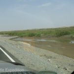 This stream disappeared into the sand.