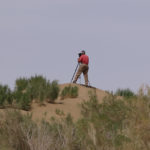 Trying to get a feeling for the immenseness of this desert, I trudged to the top of a sand dune. It was beyond imagination.