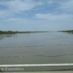 The Talimu He river near Luntai brought life to the “Sea of Death”.