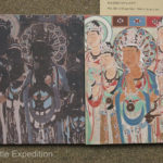Many of the murals had been painted with lead-based pigments and age had turned them black. Some have been restored.