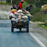 Back on the road, traffic was ----well---normal.