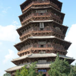 With a 10 m (33 ft) tall steeple, its top reaches 67.31 m (220.83 ft.)