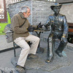 Gary tried to start a conversation with this gentleman but he didn’t seem to be too interested.