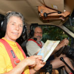 Our Rugged Radios intercom system allows us to communicate in a normal voice and also listen to music fed by Bluetooth.