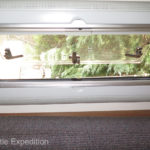 Seitz, (Dometic), windows are from Germany. They are Lexan, double-pane, with built in privacy and mosquito screens.