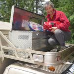 The rack over the cab is multi-purpose. A Weather Guard locking storage box is perfect for little things with still room for extra fuel or water cans or a load of firewood.