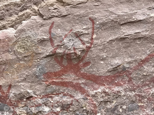 The Trinidad Deer, a UNESCO World Heritage site is attributed to a highly developed pre-Hispanic group of people known as the Guachimis who lived in the area from 100 BC to 1300 AD.