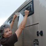 We often protect our Seitz/Dometic dual-pane windows with XPEL TracWrap. Easily applied and later removed, TracWrap stops trees and brush from scratching the windows or any painted vulnerable surface.